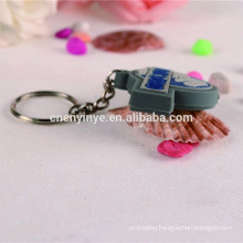 Custom soft vinyl advertising led key chain flashlight